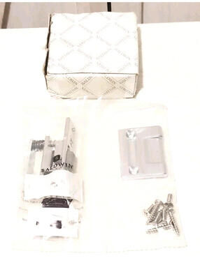 Baldwin 0430 150 Heavy Duty Roller Latch in Satin Nickel